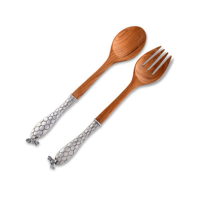 Little Bees Salad Server Set