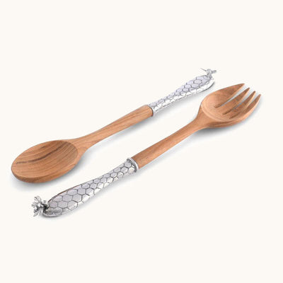 Little Bees Salad Server Set