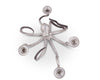 Four Taper Pewter Octopus Candelabrum