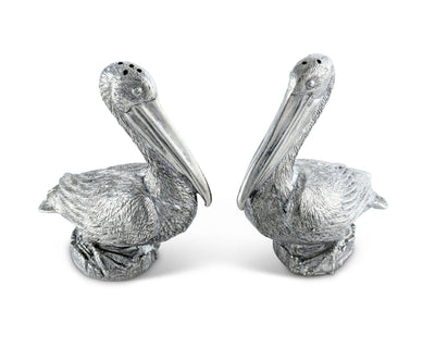 Pewter Pelicans Salt & Pepper Set