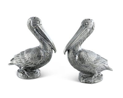 Pewter Pelicans Salt & Pepper Set