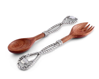 Crab & Rope Salad Server Set