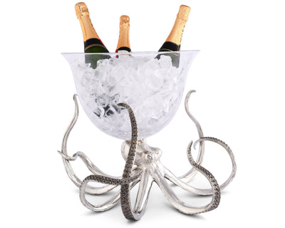 Octopus Glass Ice Tub
