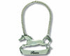 Pewter Galloping Steed Decanter Tags