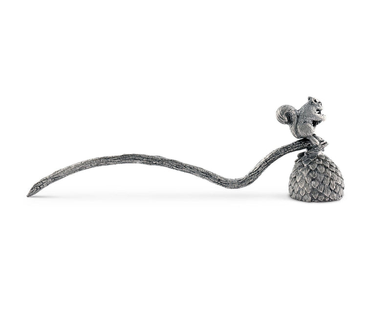 Pewter Squirrel Candle Snuffer