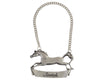 Pewter Galloping Steed Decanter Tags