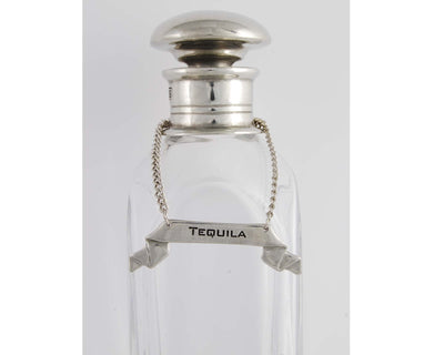 Pewter Ribbon Decanter Tags