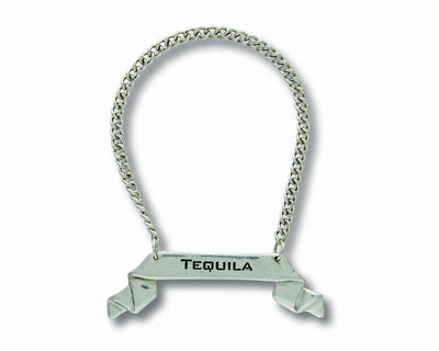 Pewter Ribbon Decanter Tags