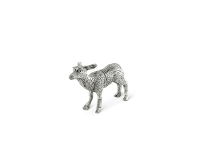 Pewter Doe Place Card Holder