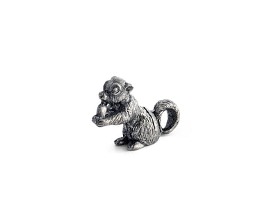 Pewter Squirrel Place Card Holder