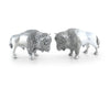 Pewter Bison Salt & Pepper Set