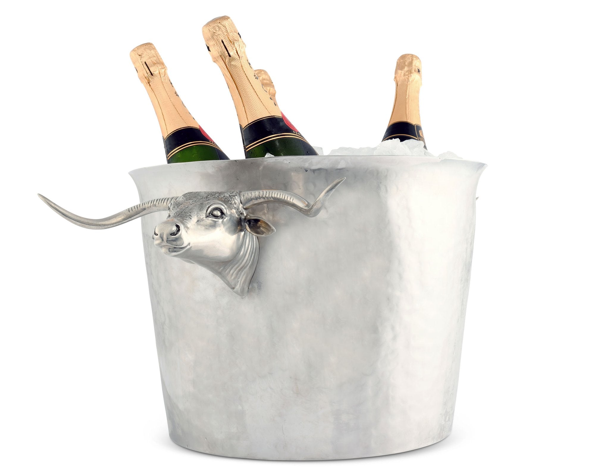 Long Horn Steer Ice Tub Punchbowl
