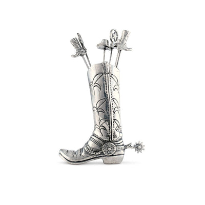 Western Boot Cheese Pick Set