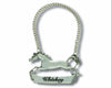 Pewter Galloping Steed Decanter Tags
