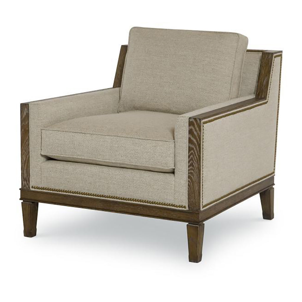 Century AE-11-1064,71475-13 Napa Cerused, Accent Mid Century Modern Chair