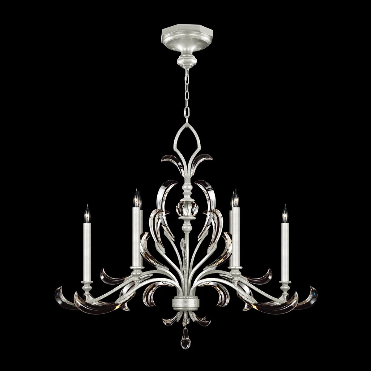 Beveled Arcs 44" Chandelier