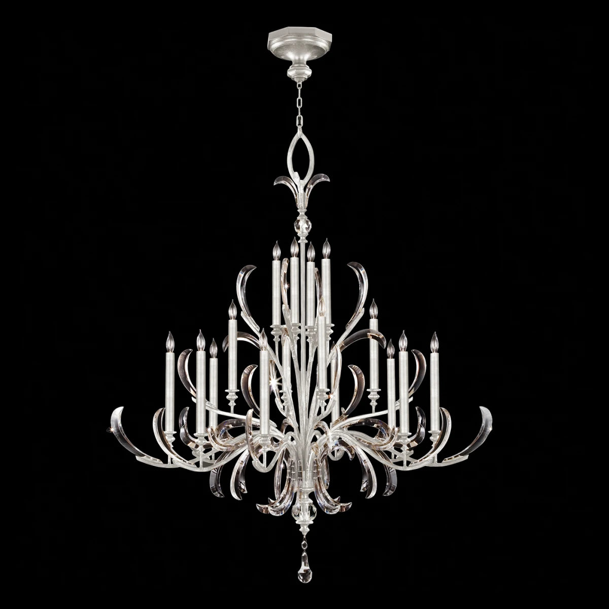 Beveled Arcs 58" Chandelier