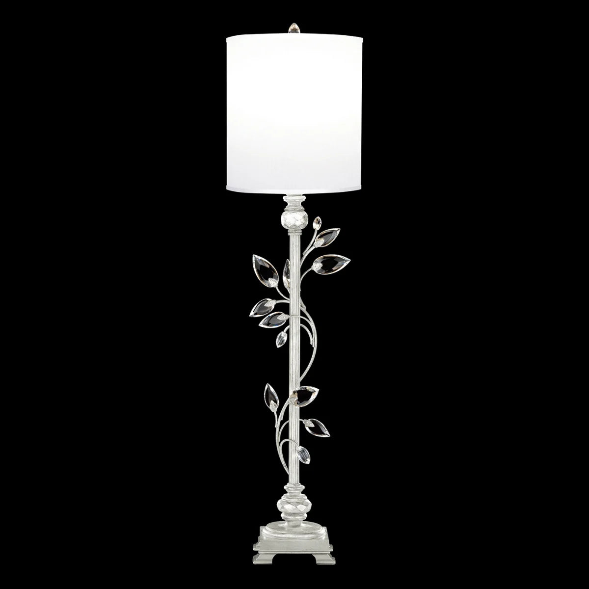 Crystal Laurel 37" Console Lamp