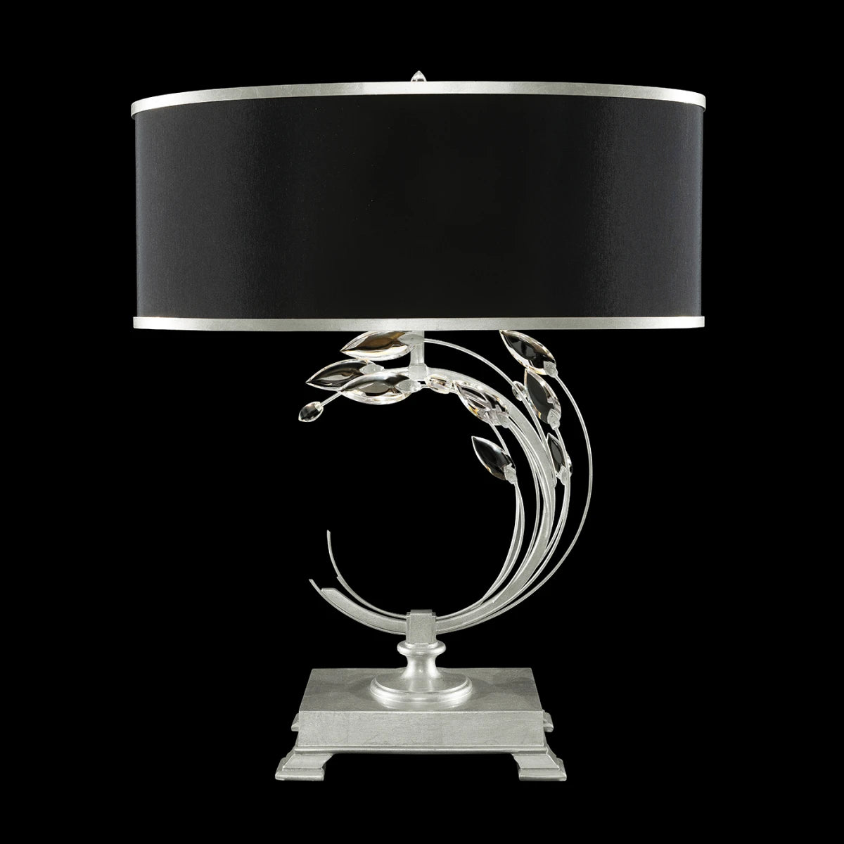 Crystal Laurel 31" LSF Table Lamp