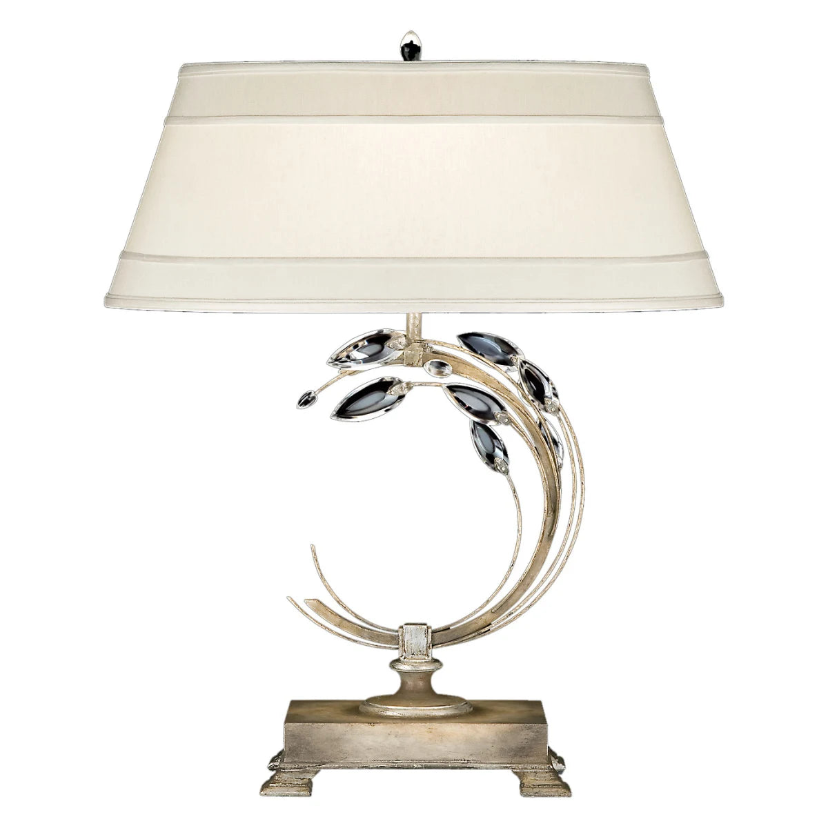 Crystal Laurel 31" LSF Table Lamp