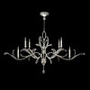 Beveled Arcs 74" Oblong Chandelier