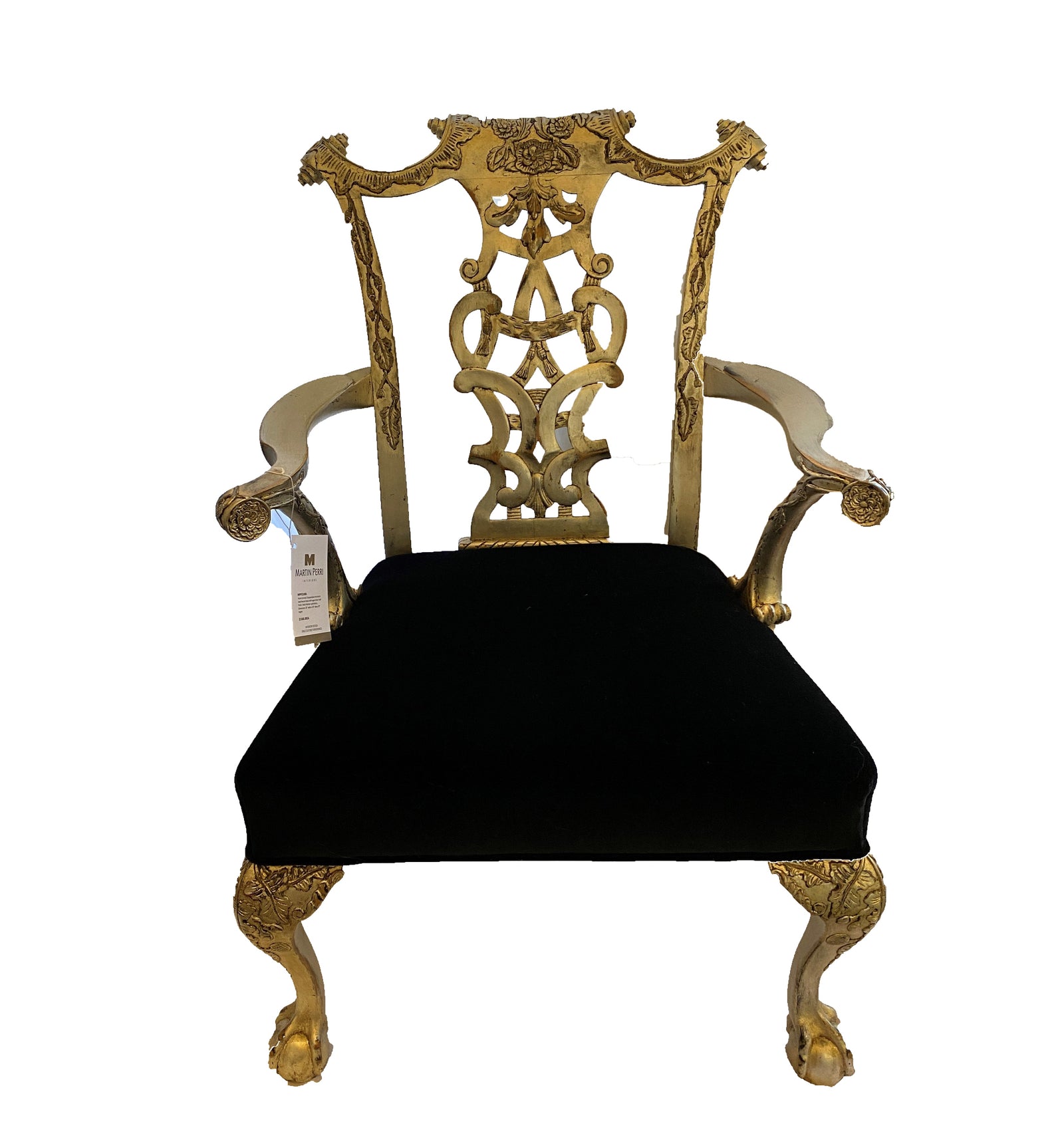 Victoria & Albert Silver Arm Chair