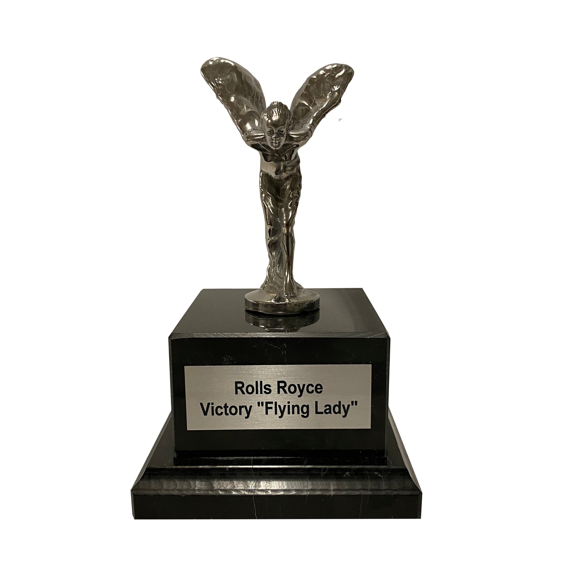 ロールスロイス Spirit of Ecstasy ブロンズ像 フライングレディ