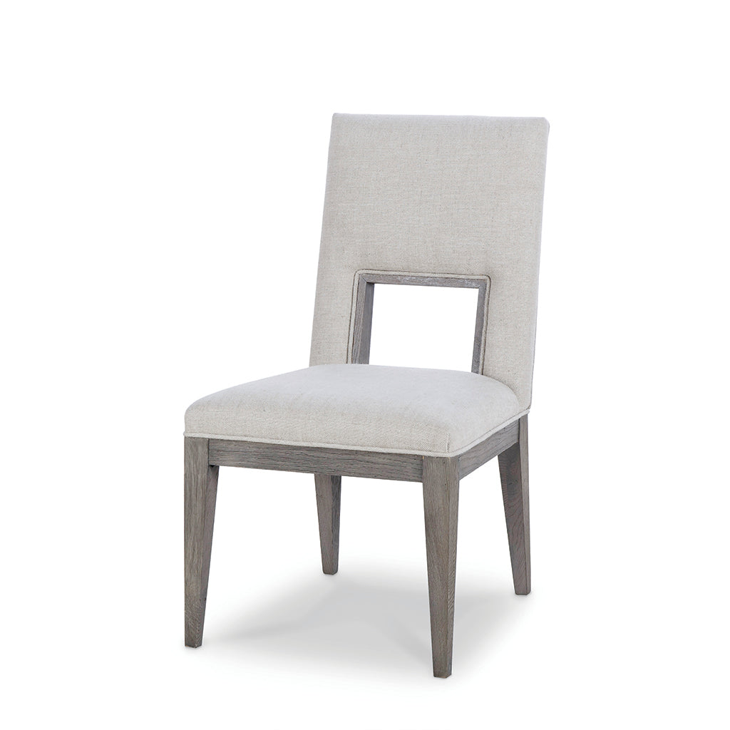Century Furniture MN5378S, Modern Oak side Chair