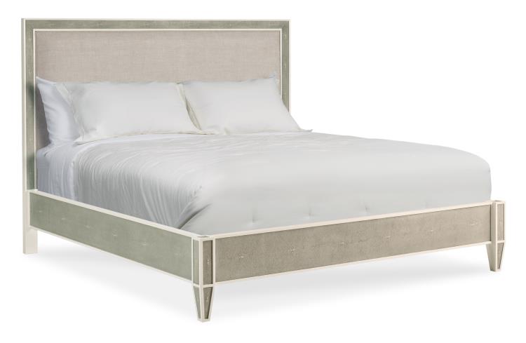 Monarch Taylor Upholstered Panel Bed