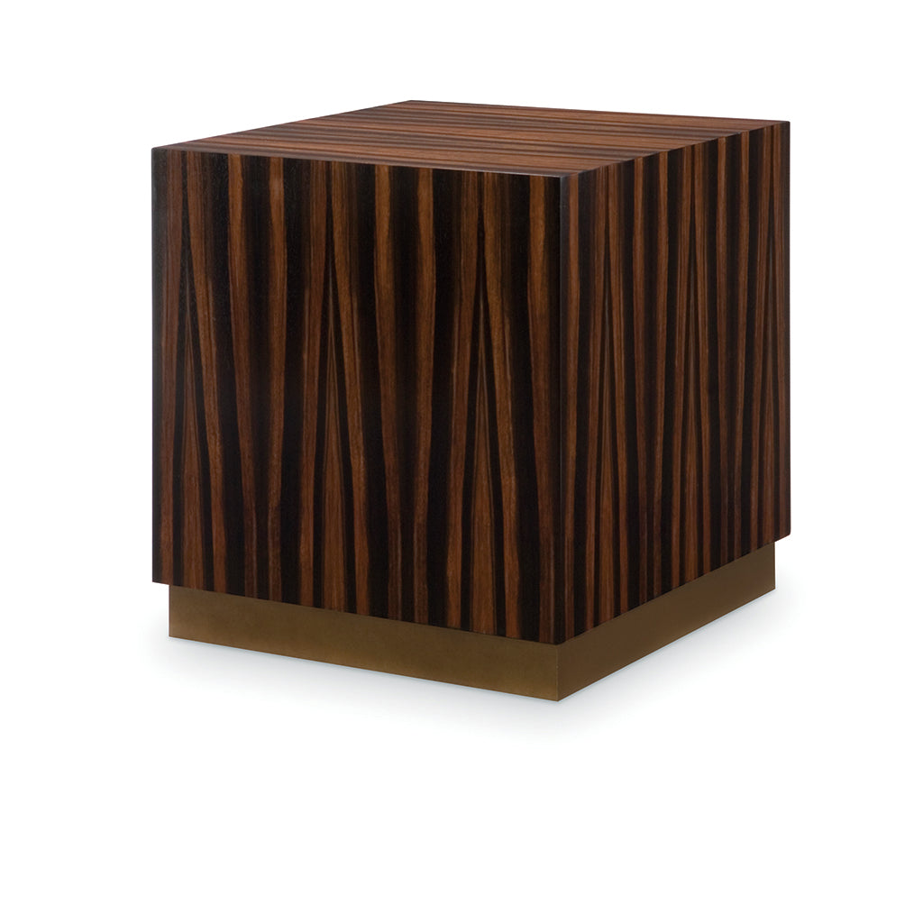 Monarch Banks Cube End Table