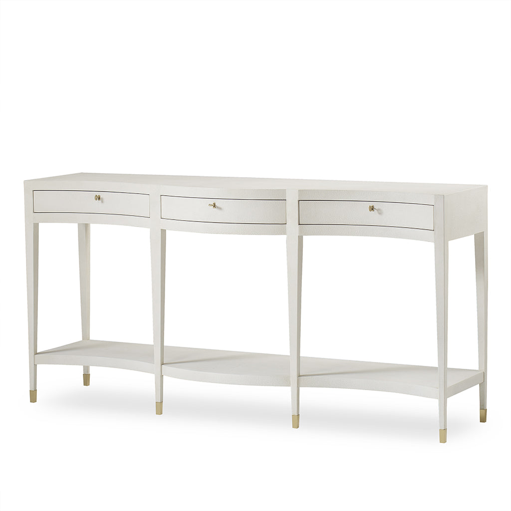 Century Furniture MN5788, Wave Front Console Table