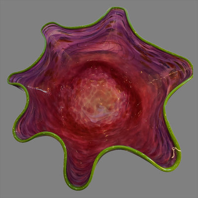 Blown Glass Bowl by Rollin Karg