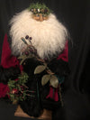 Mistletoe Santa Figurine