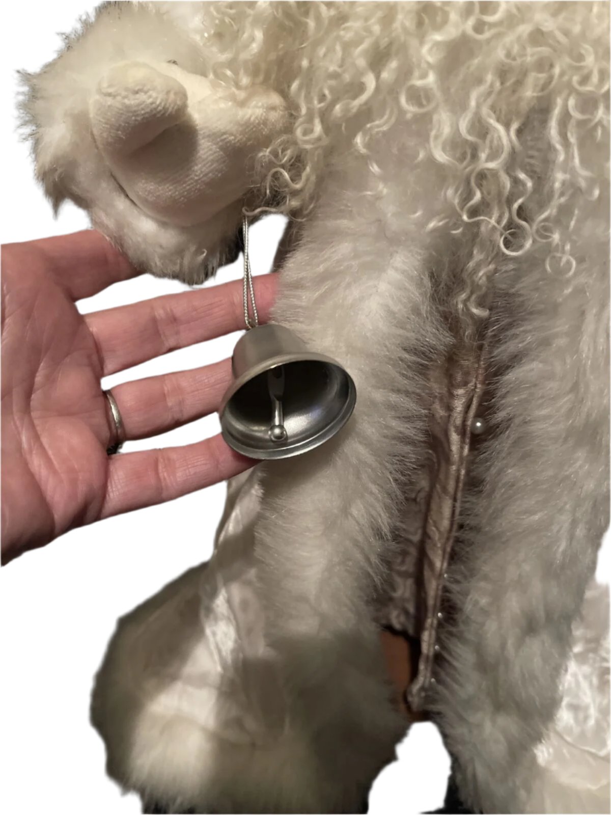 Snowflake Santa Figurine