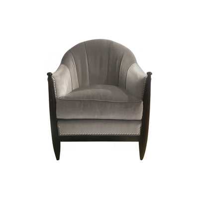 F112C26 Accent Chair Swaim, Accent Chair in Velvet Fabric